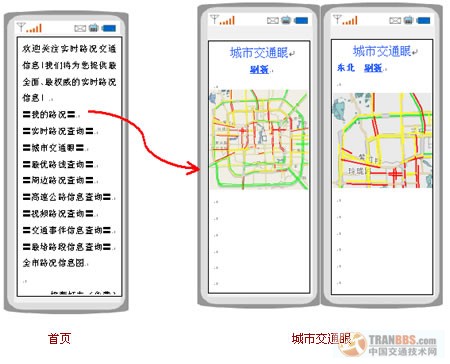 世纪高通公司提供北京移动12580呼叫中心路况